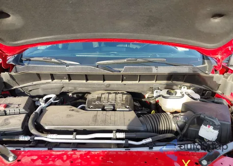 2025 Chevrolet Silverado 1500 2Wd Short Bed Custom z USA, uszkodzony, nr VIN 1GCPABEK4SZ197156